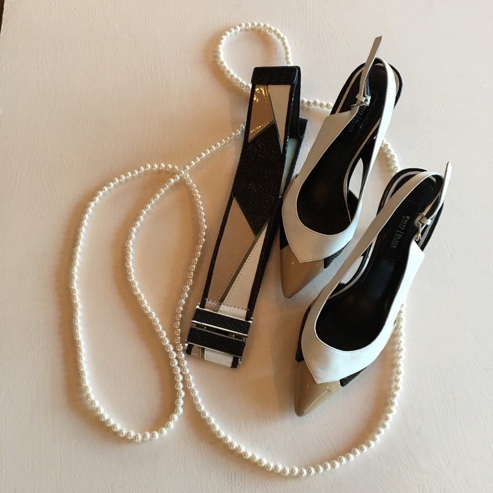 White House casual shoes with belt 🌸😊💕💗